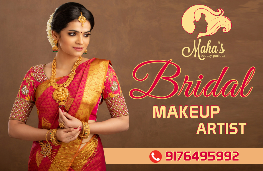 Cover photo of Mahas Beauty Parlour - Bridal Makeup Artist - Womens Beauty Salon